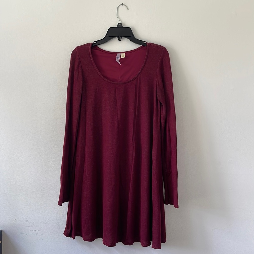 Maroon dress